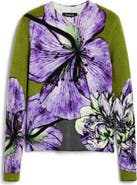 Desigual Floral Print Crewneck Sweater