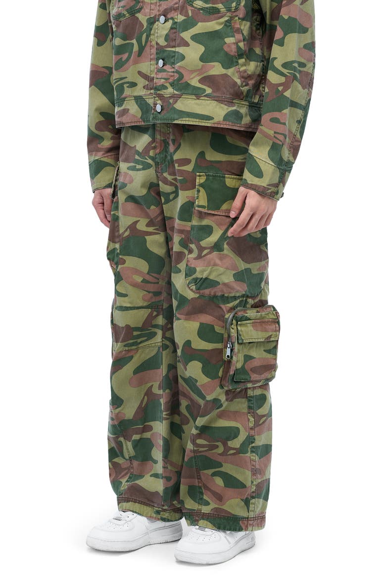 Malaga Cargo Pants, Alternate, color, Green