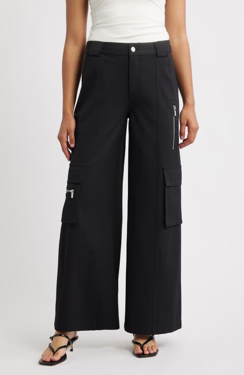 Wide Leg Cargo Pants