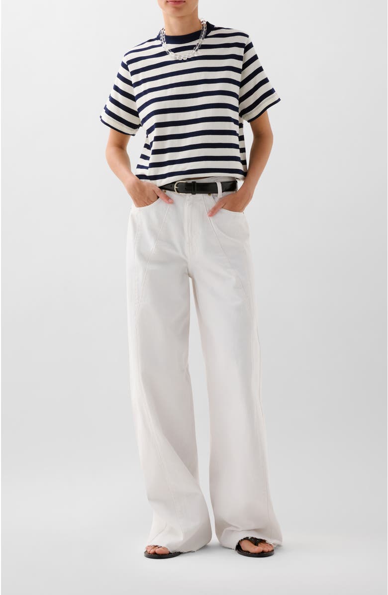 Scalpers Heavy Solid Tee, Alternate, color, Navystripes