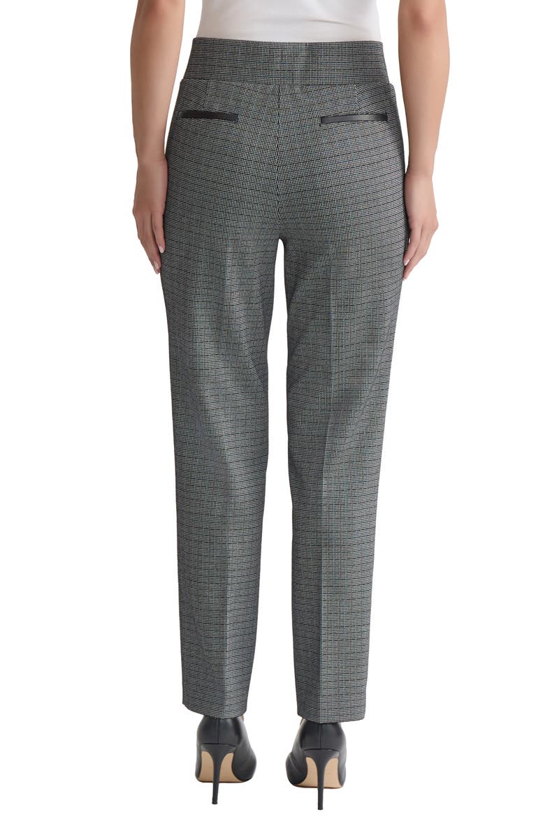 Jones New York High Waist Pull-On Pants, Alternate, color, Pacific Navy Multi