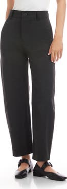 FIFTEEN TWENTY Stevie High Waist Ankle Barrel Leg Pants