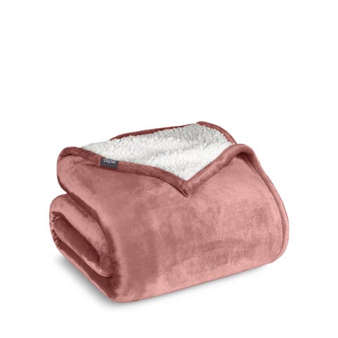 Reversible Plush Fleece Blanket