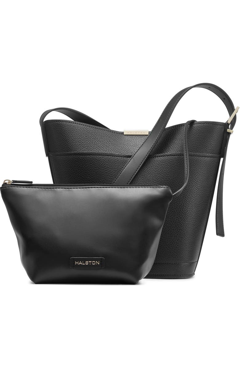 HALSTON Jagger Large Bucket Bag, Main, color,