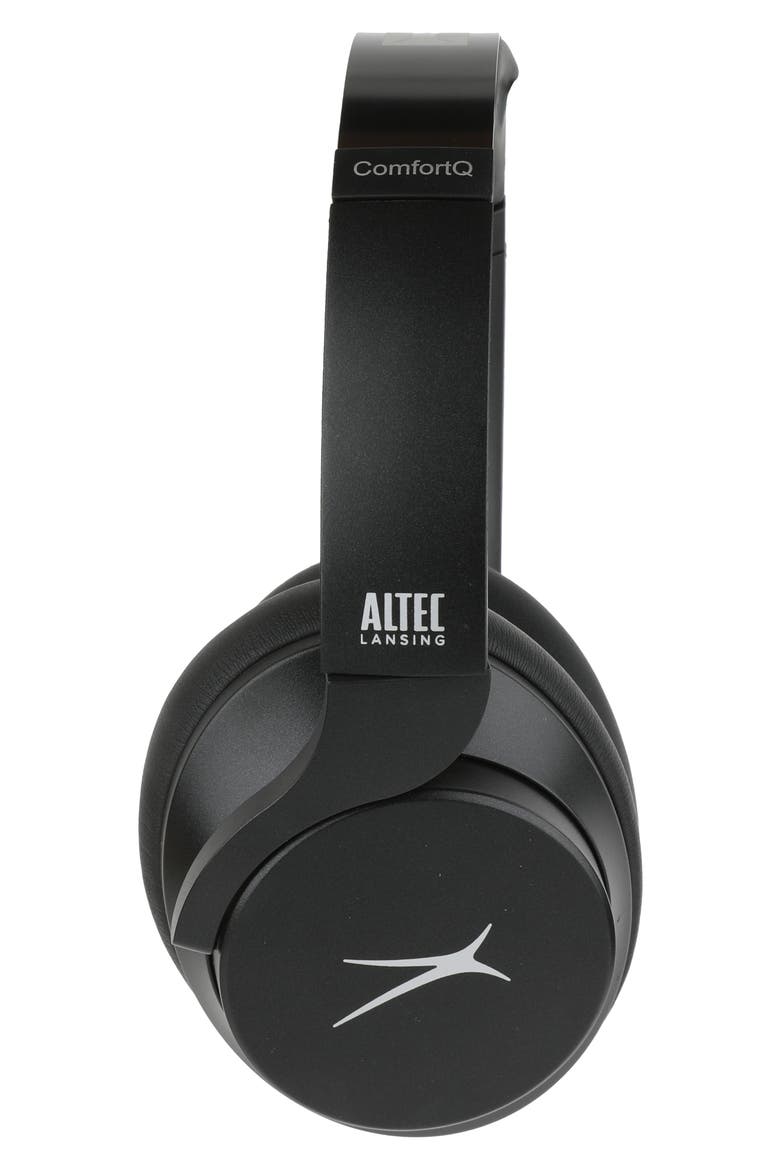 Active Noise Cancelling Bluetooth® Over-Ear Headphones, Alternate, color, BLACK