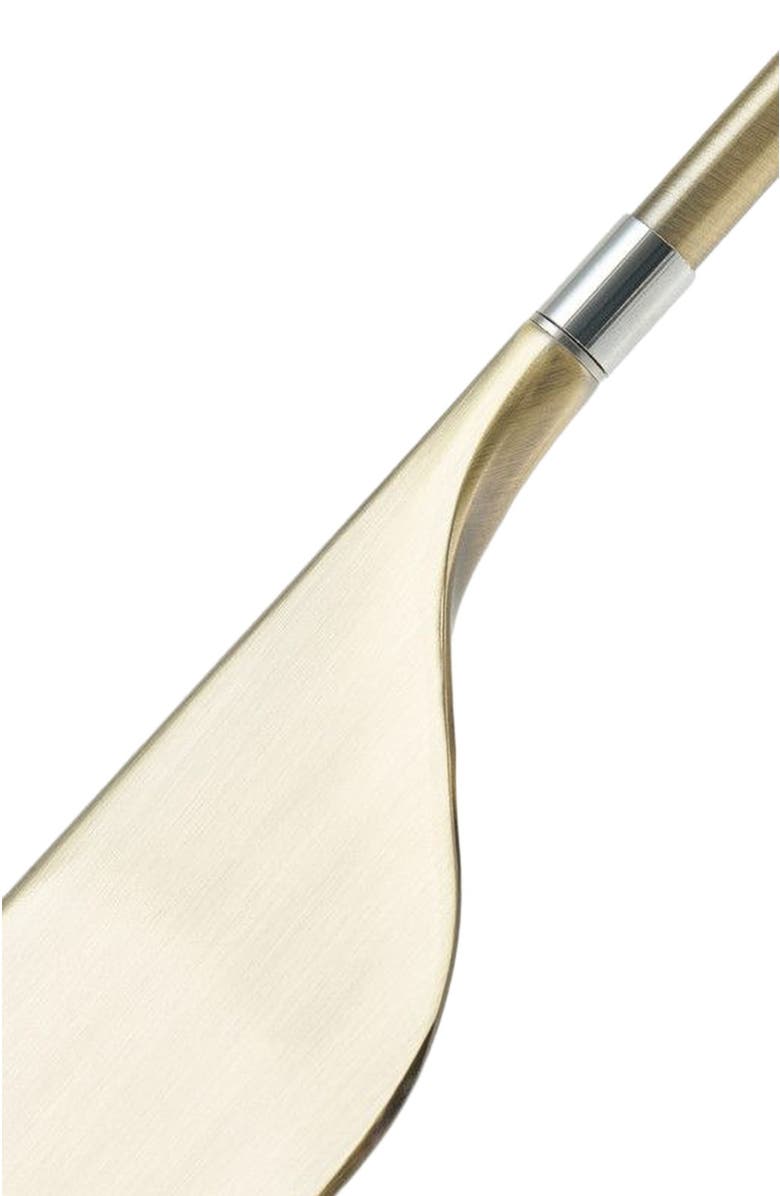 Brightech Leaf 53" Industrial LED Task Floor Lamp with Metal Empire Shade, 3-Way Dimming, Alternate, color, Antique Brass