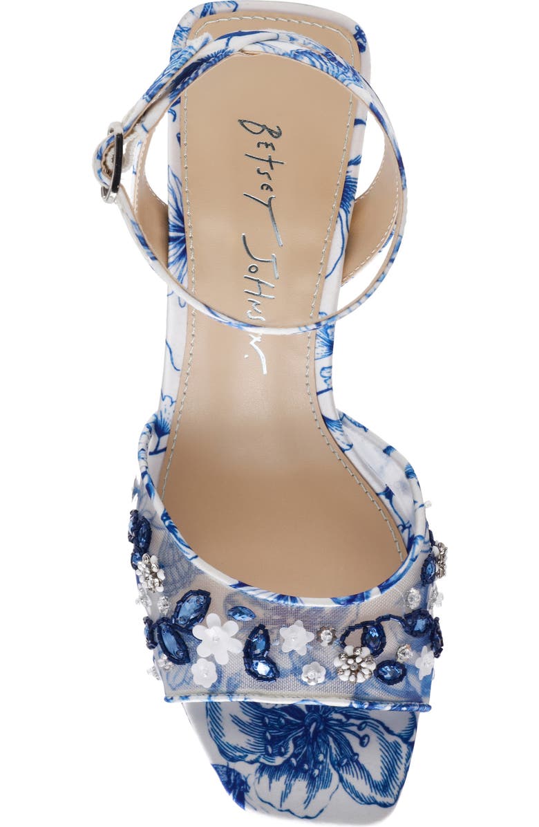 Betsey Johnson Brody Ankle Strap Platform Sandal, Alternate, color,