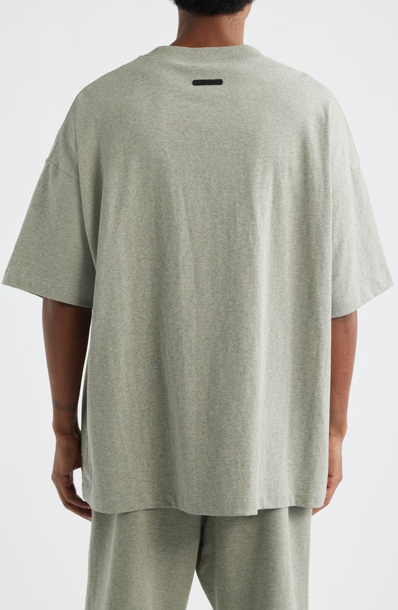 Fear of God Essentials Signature '90s Fit Logo T-Shirt, Alternate, color, Concrete Heather