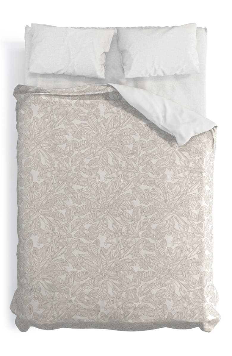 Deny Designs Iveta Melisande 3-Piece Duvet Set - Queen, Alternate, color, Taupe