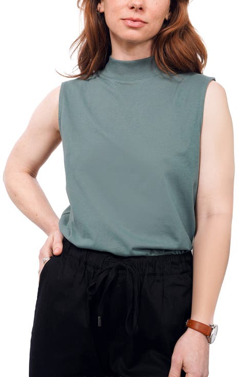The Everyday Mock Neck Tank