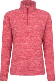 Mountain Warehouse Snowdon Melange Fleece Top