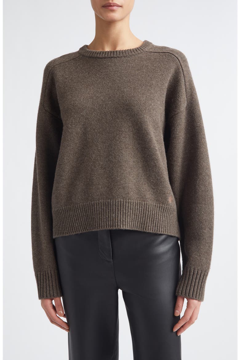 Breha Cashmere Sweater, Main, color, GRIZZLY