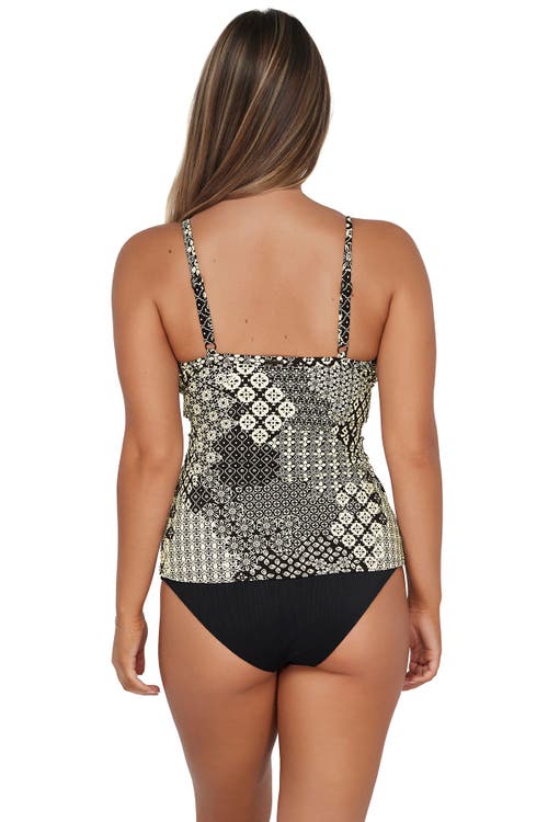 SUNSETS SUNSETS FOREVER TANKINI SWIMSUIT TOP 