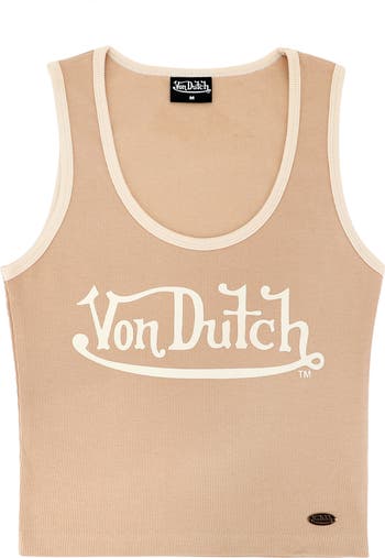Logo Stretch Cotton Tank