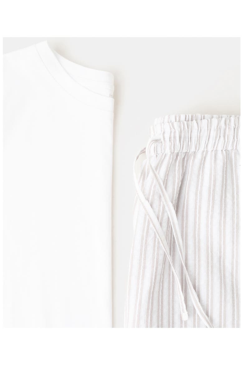 Short Pajamas, Alternate, color, GREY