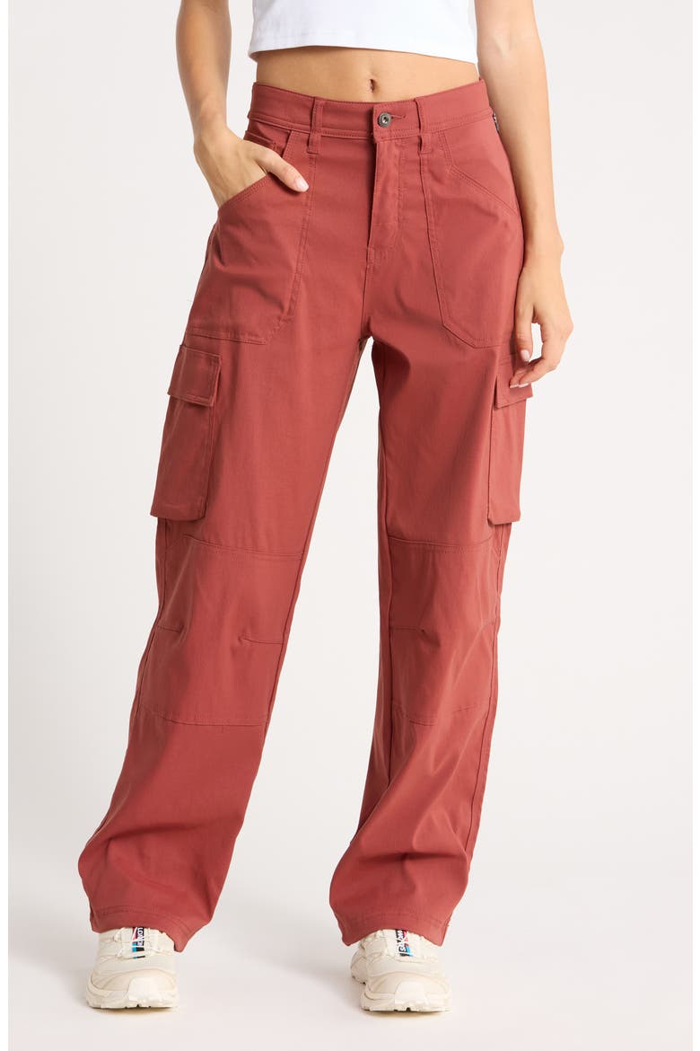 Zion Cargo Pants, Main, color, RED OCHRE