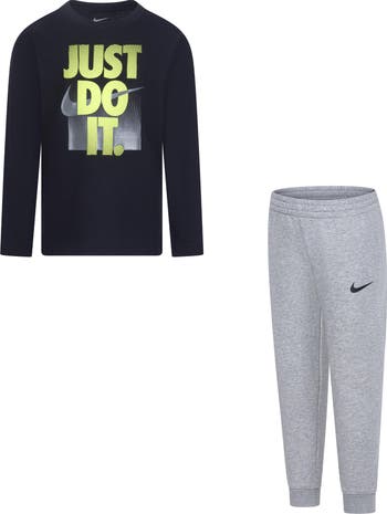 Nike Kids Just Do It Long Sleeve Tee Joggers Set Nordstromrack