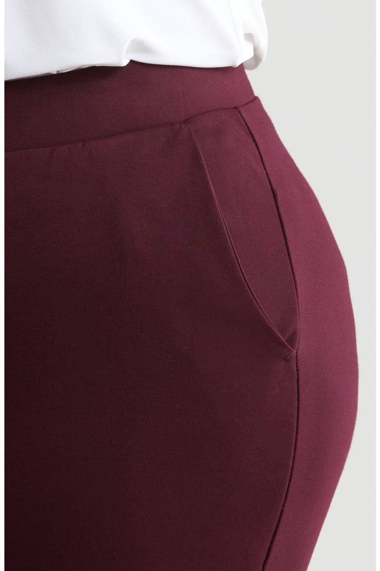 Moro Pull-On Pants, Alternate, color, BLACK CHERRY