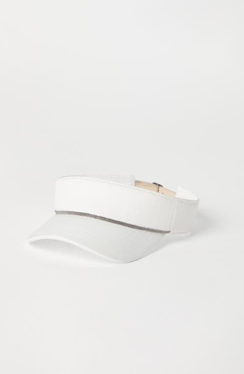 Brunello Cucinelli Crystal-embellished Cap