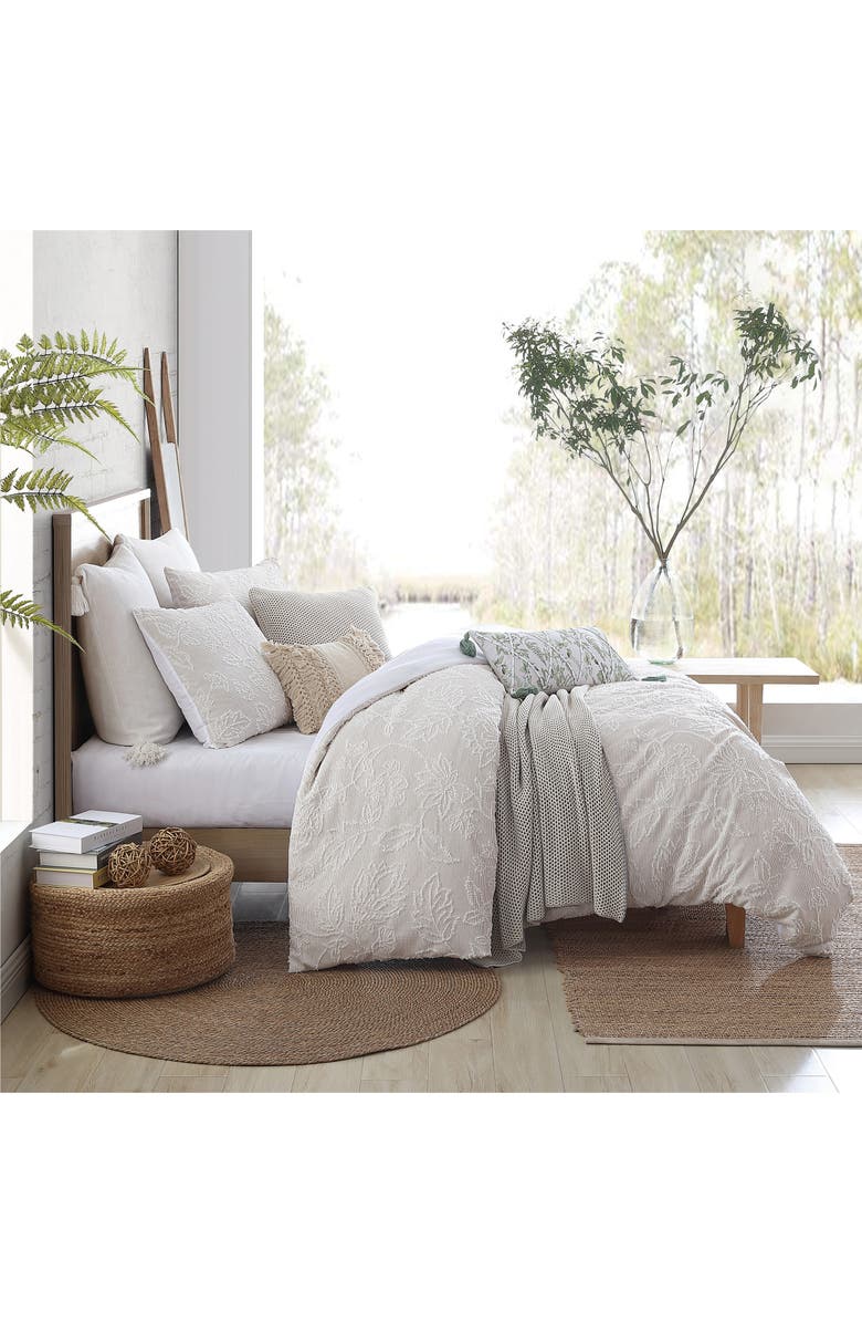 Peri Home Folky Floral Duvet & Sham Set, Alternate, color, Amber