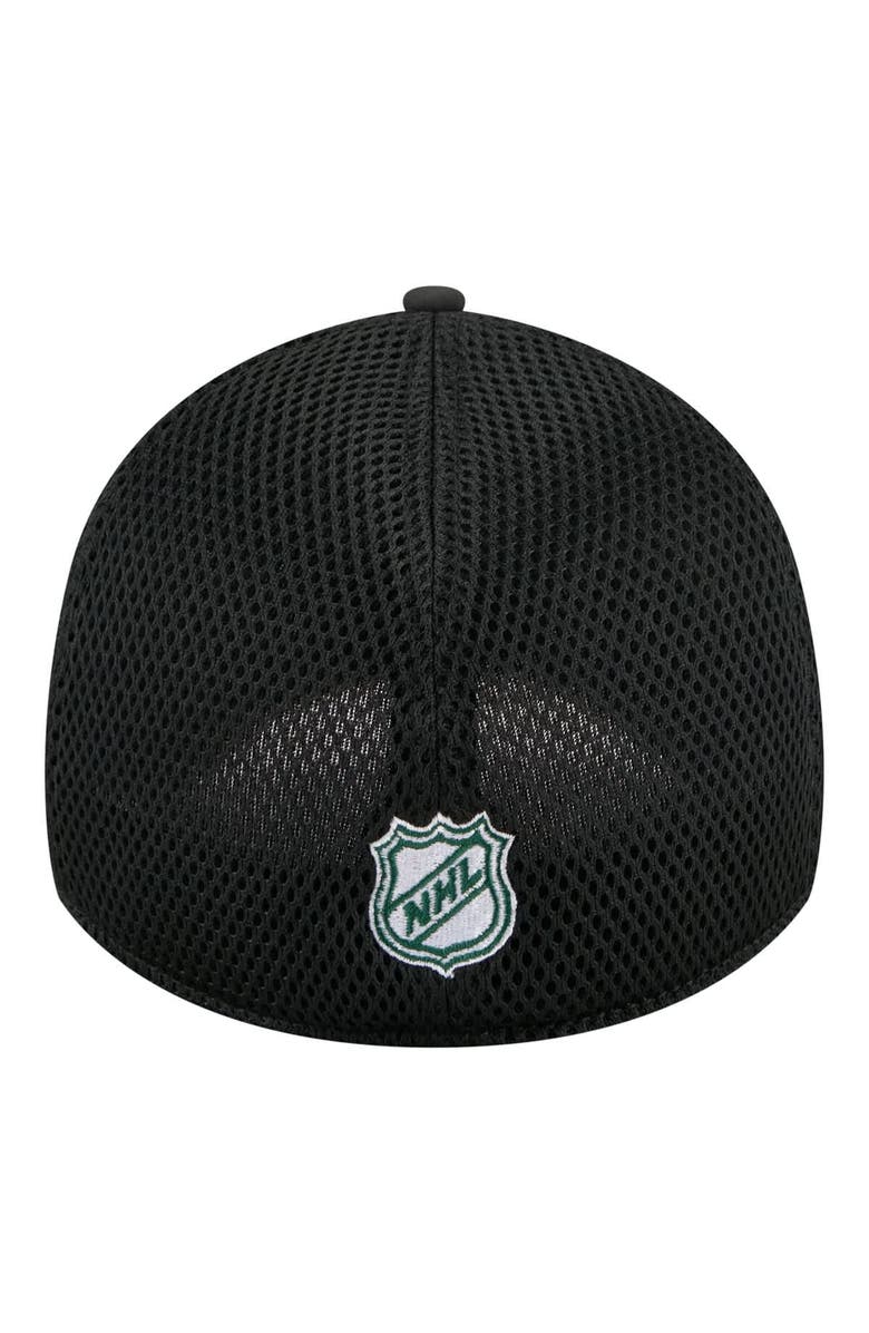 New Era Men's New Era  Black Minnesota Wild Logo 39THIRTY Flex Hat, Alternate, color, Black