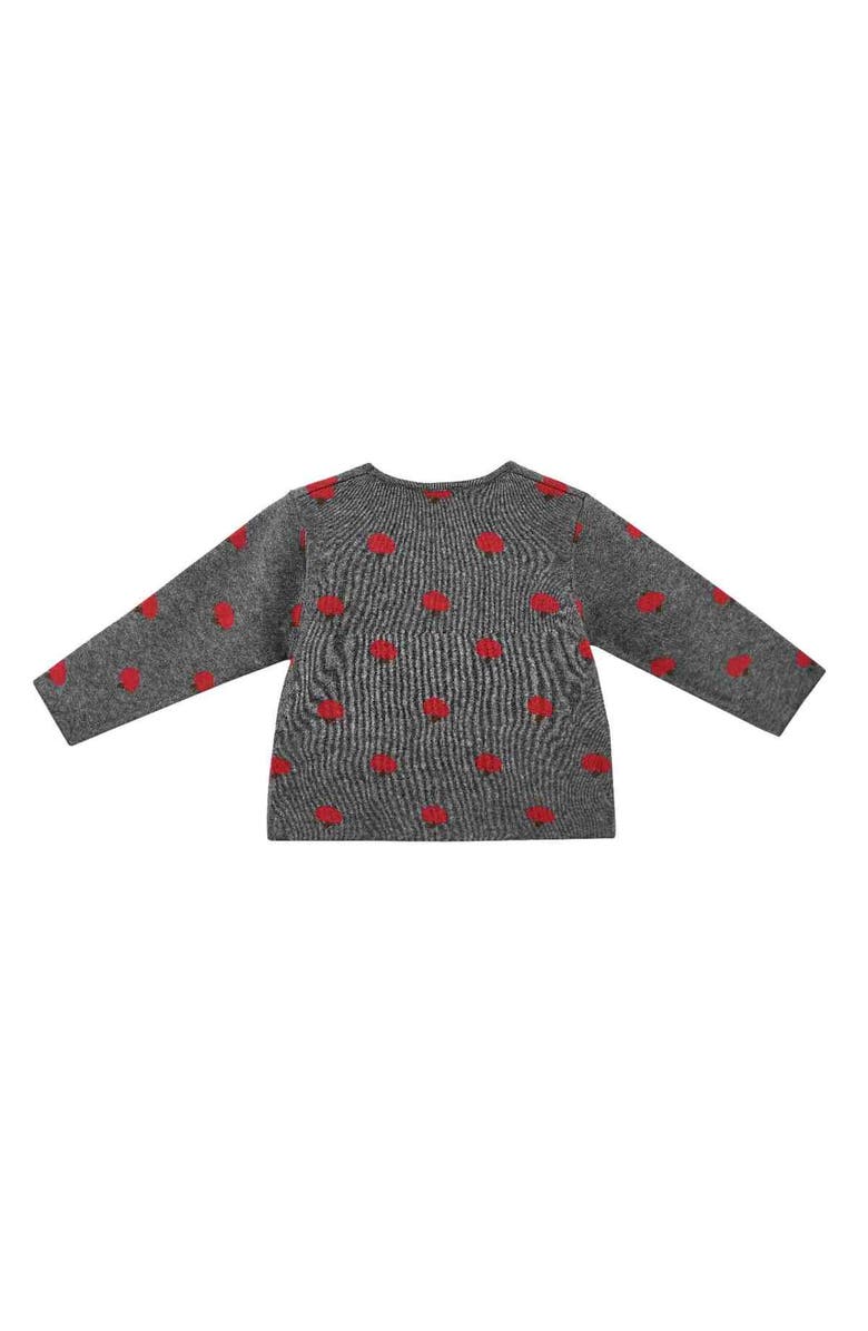 Sweet Cactus Apple Knit Outfit Set, Alternate, color, Grey