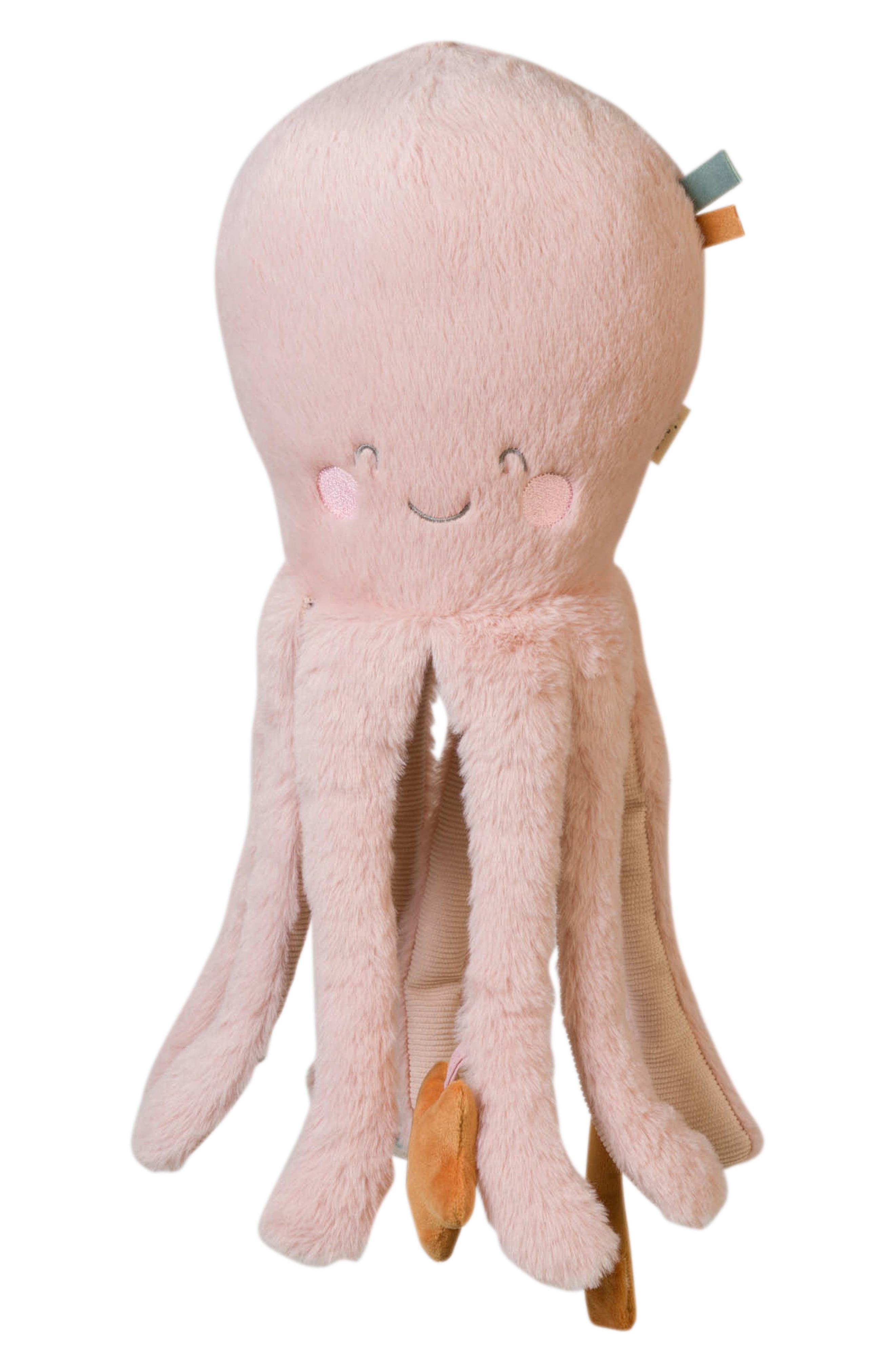 KALENCOM Multi-Activity Fluffy Octopus in Pink 