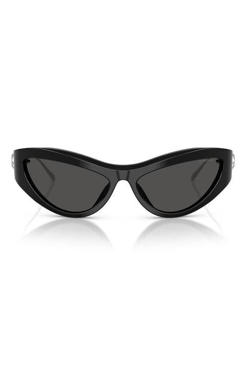 60mm Cat Eye Sunglasses