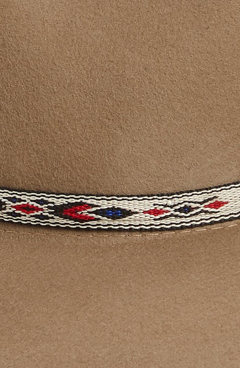 NOAKE Wide Brim Wool Panama Hat, Alternate, color, 