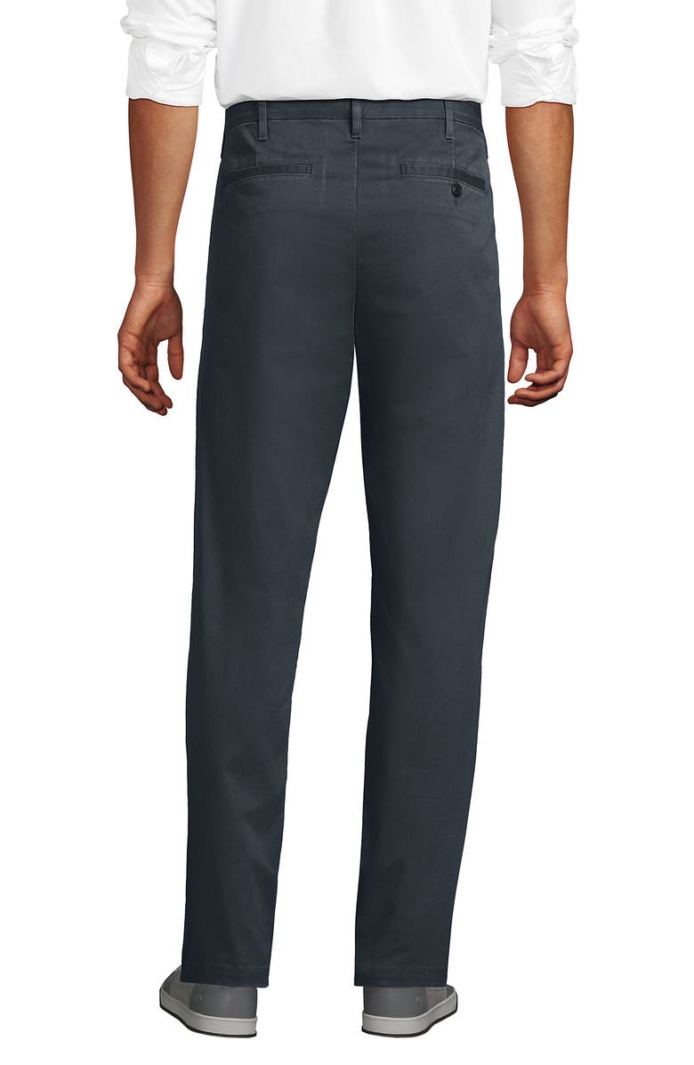 Lands' End Travel Kit Comfort Waist Classic Fit Chino Pant, Alternate, color, Steel Gray