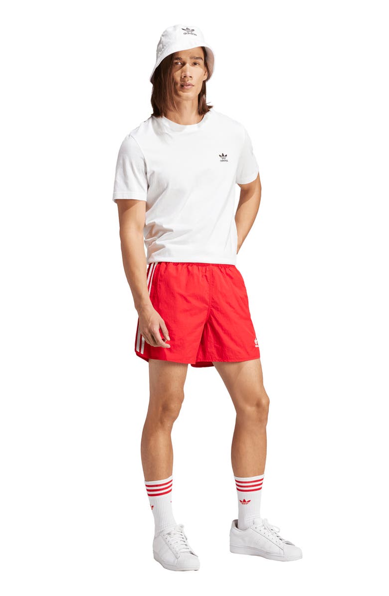 adidas Adicolor Classics Recycled Polyamide Sprinter Shorts, Alternate, color, Betsca