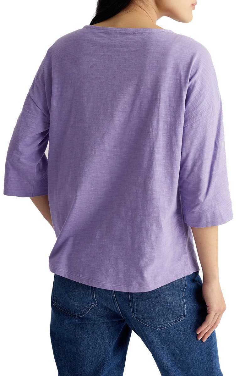 Seasalt Cornwall Tremayne Quay Organic Cotton Top, Alternate, color, Bellflower