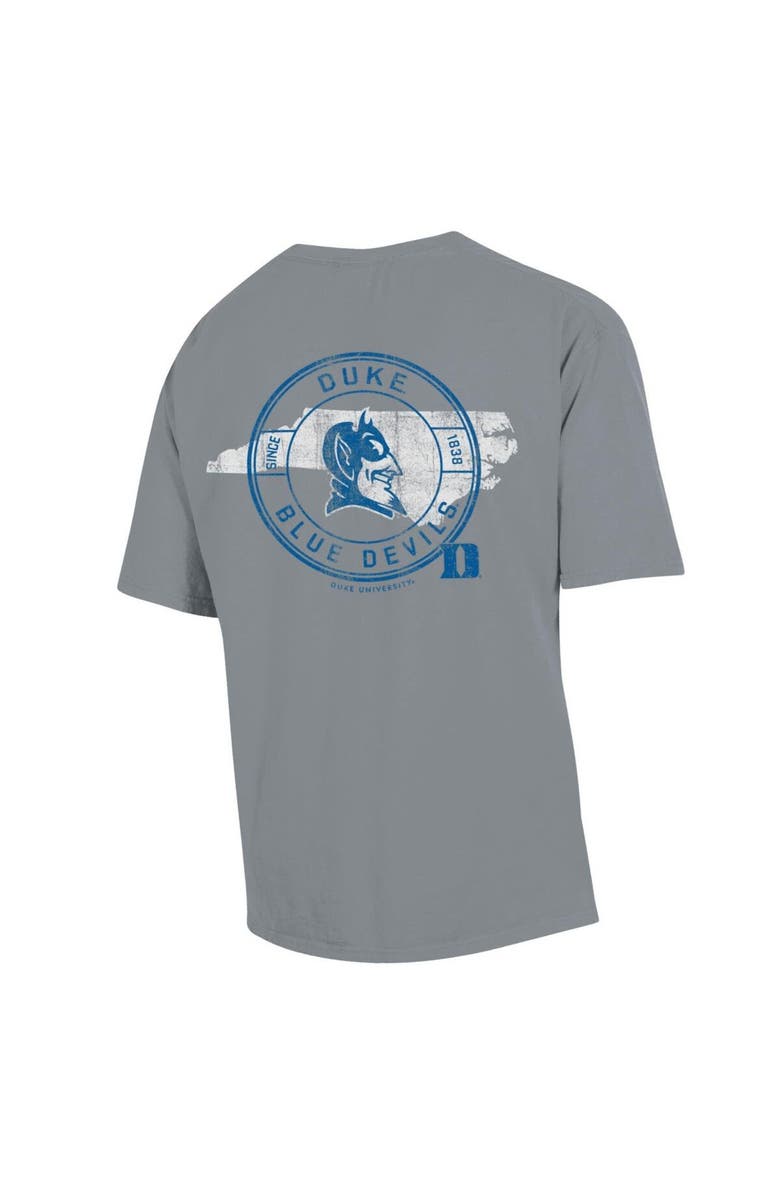 Comfort Wash Men's Comfort Wash Graphite Duke Blue Devils STATEment T-Shirt, Alternate, color,