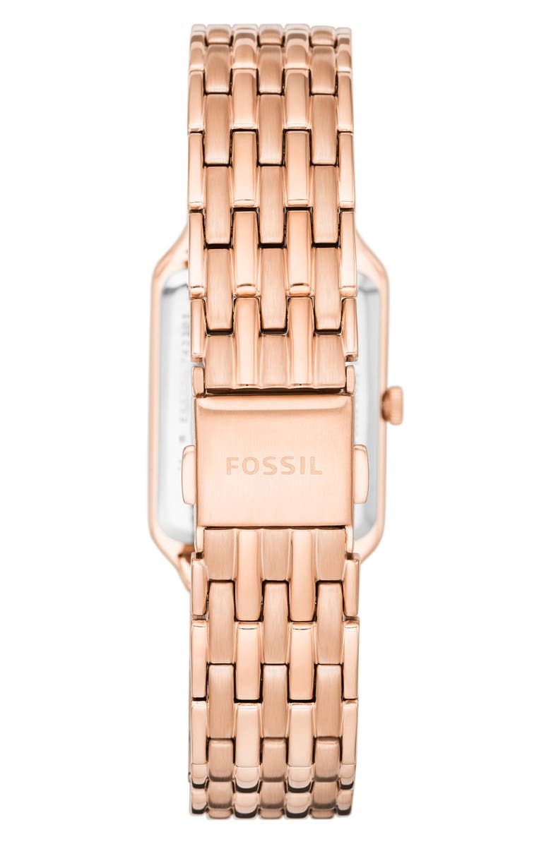 Fossil Raquel Bracelet Watch, 23mm, Alternate, color, Rose Gold