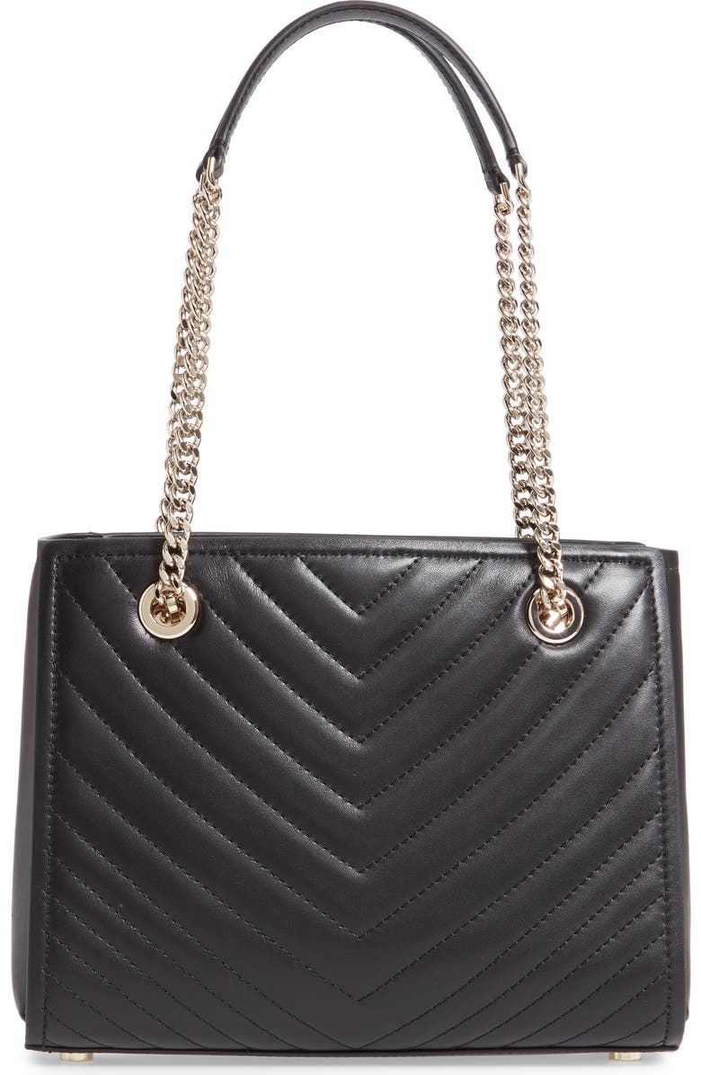 Kate Spade New York small amelia leather tote, Alternate, color,