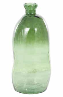 GINGER BIRCH STUDIO Abstract Recycled Glass Vase