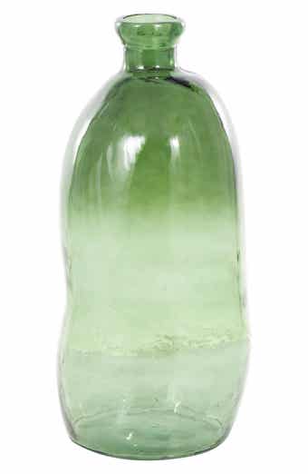 GINGER BIRCH STUDIO Abstract Recycled Glass Vase