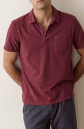 Marine Layer Luxe Slub Pocket Polo