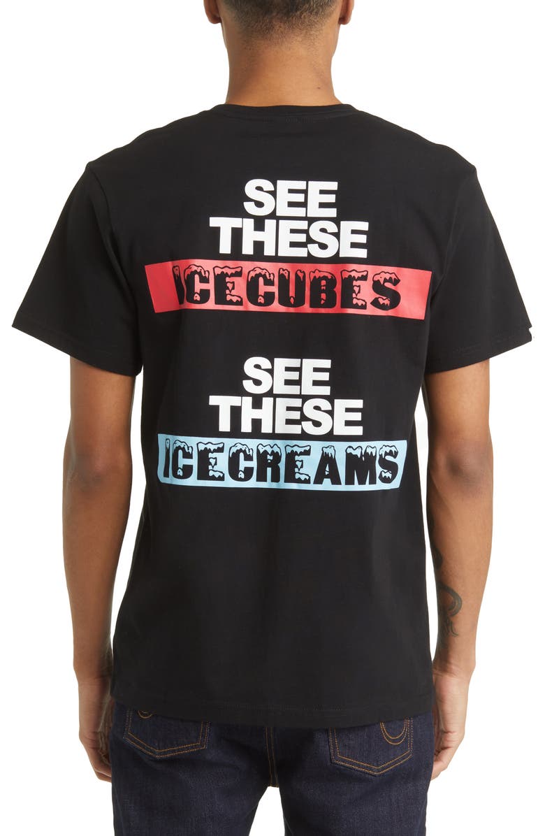 ICECREAM Ice Cubes Graphic Tee, Alternate, color,