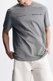 Brooklyn Industries Loose Fit Cotton Graphic T-Shirt