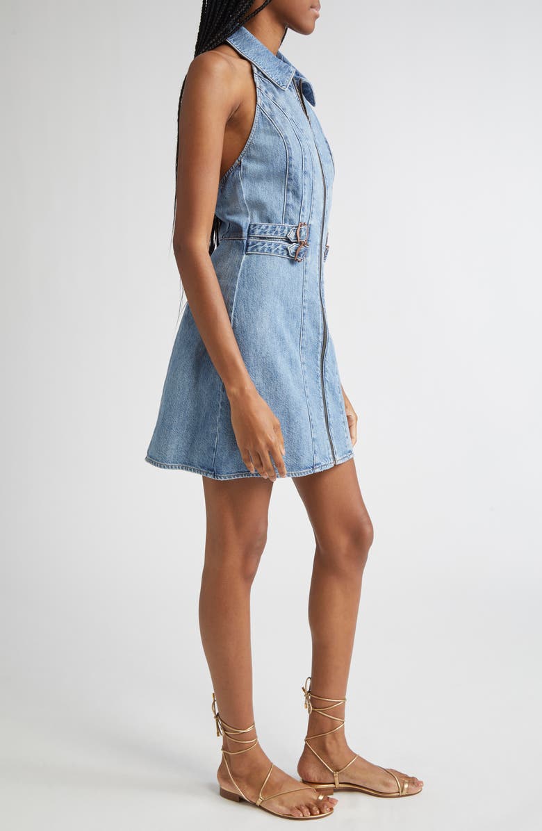 Axelle Sleeveless Denim Minidress