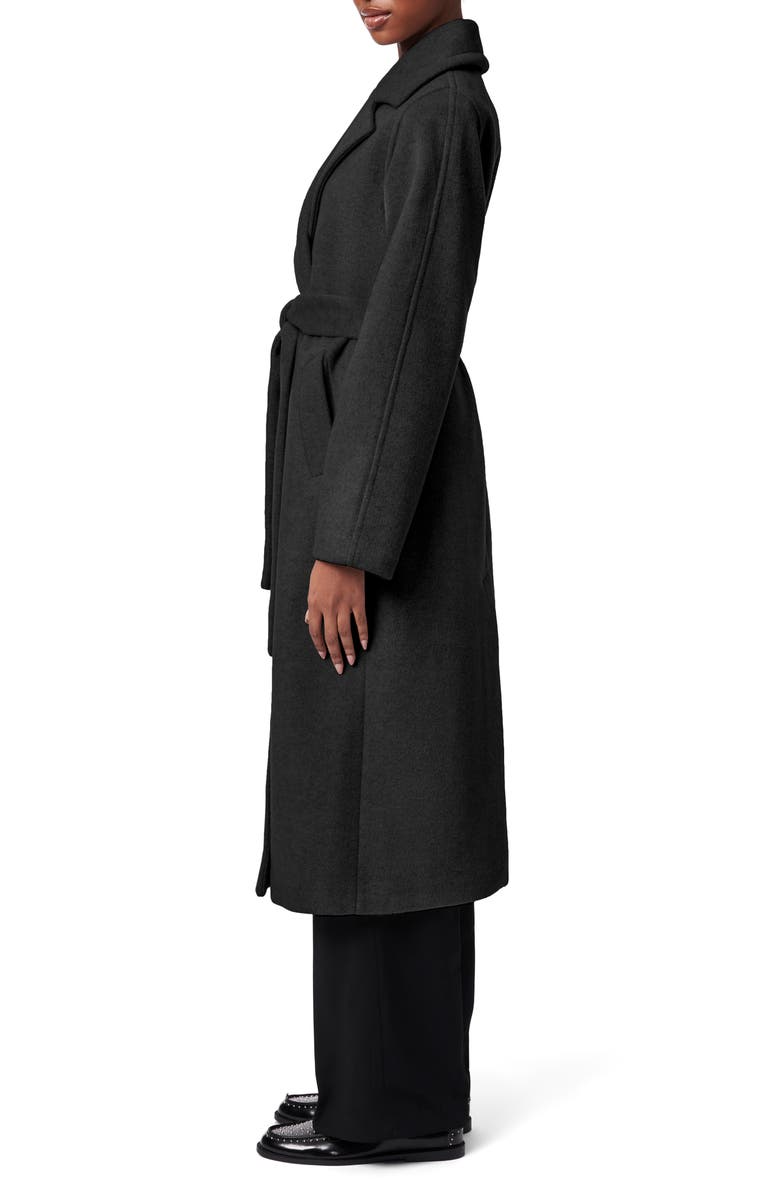 Double Breasted Belted Coat