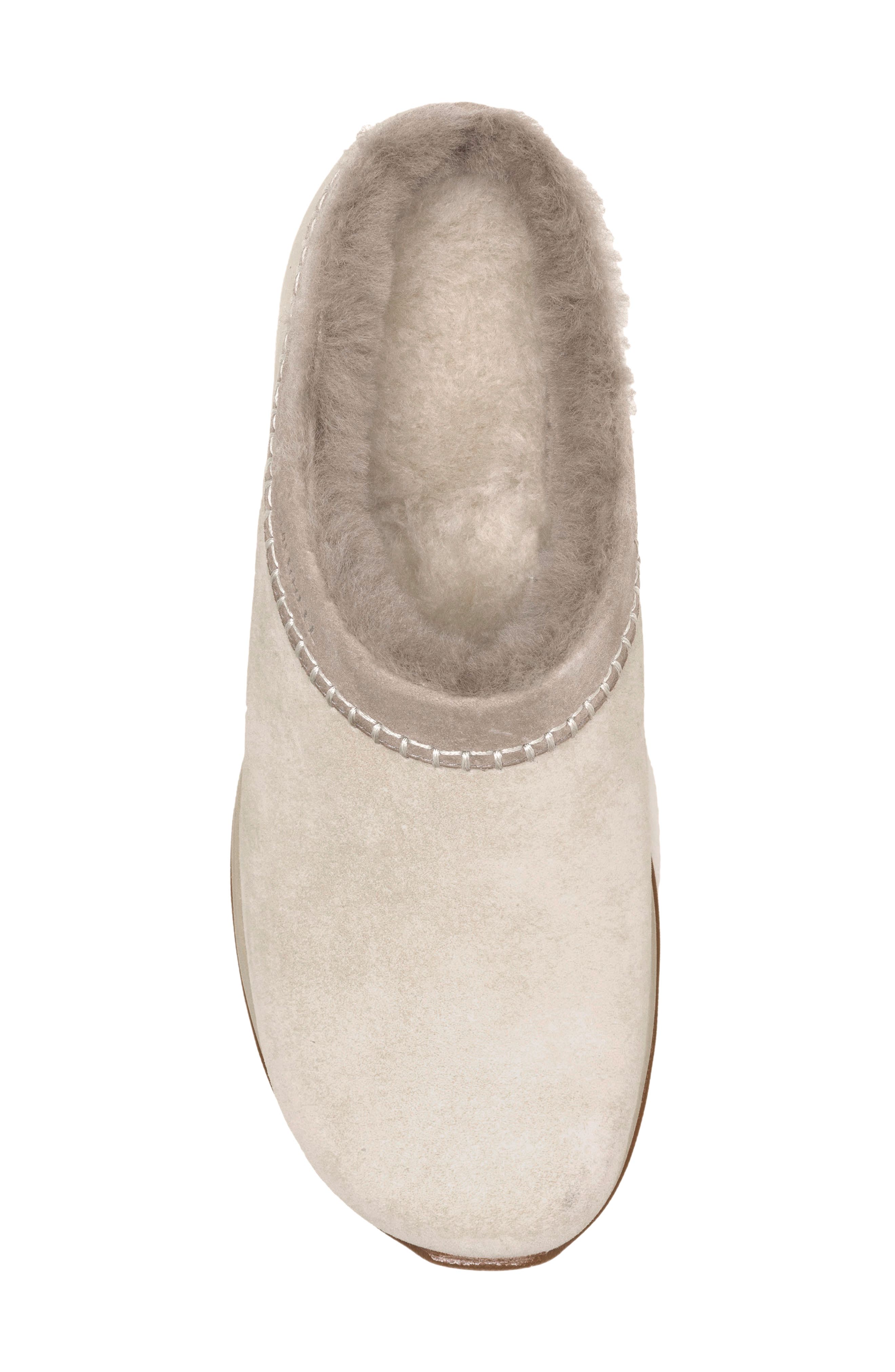 Encore Ice 5 Water Resistant Genuine Shearling Slip-On Shoe, Alternate, color, OYSTER
