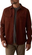 The Normal Brand Tailored Terry Shirt Jacket