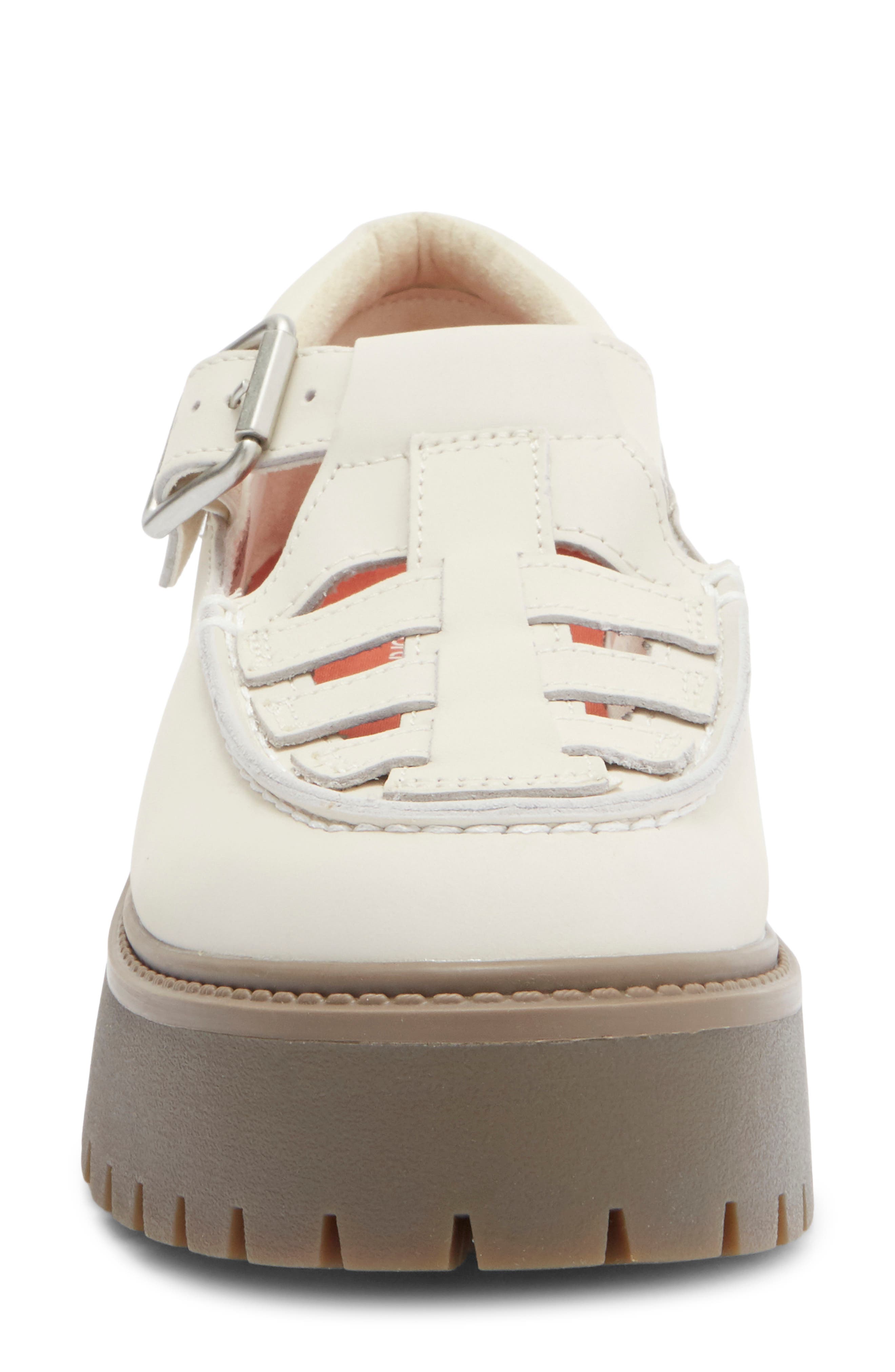 Timberland Stone Street Platform Buckle Loafer, Alternate, color, Natural Nubuck