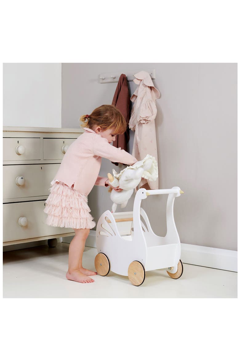 Sweet Dreams Wooden Play Stroller, Alternate, color, MULTI