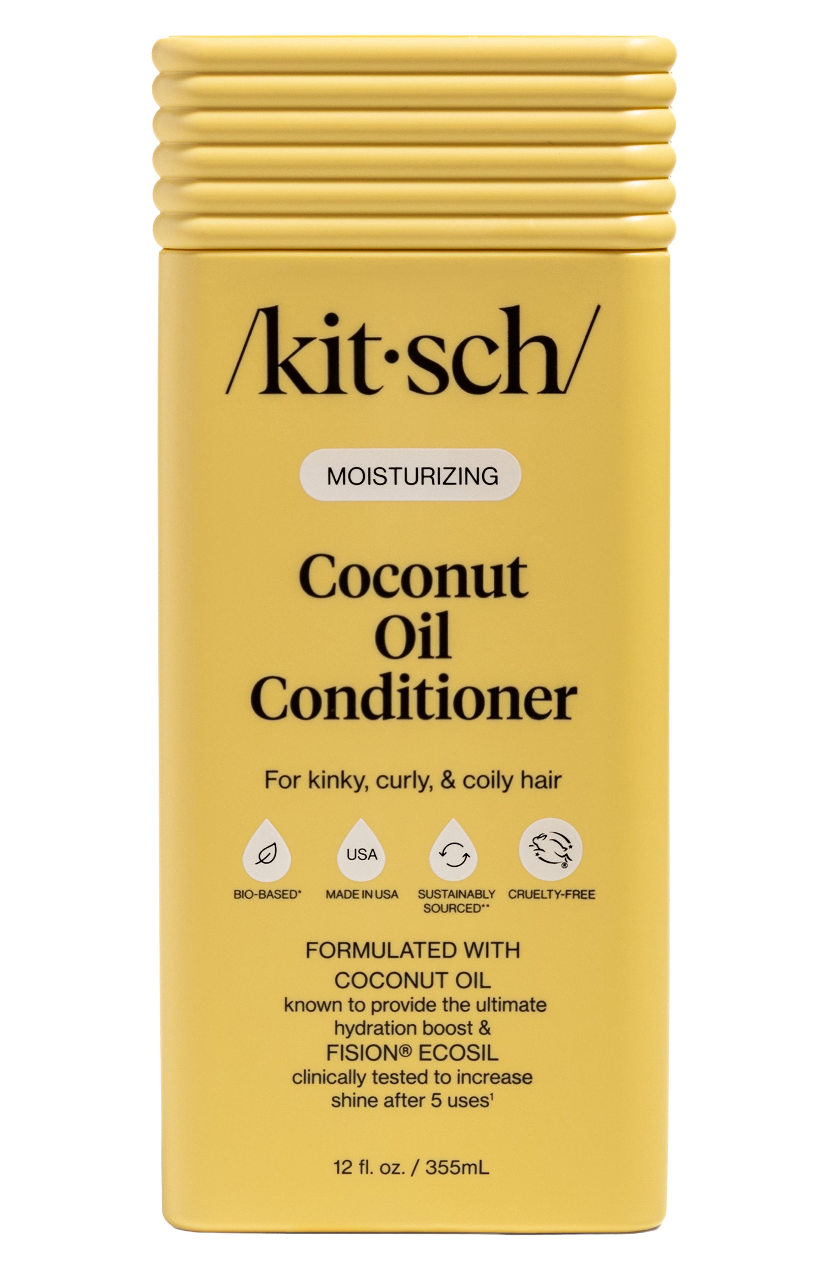 Kitsch Coconut Oil Conditioner for Dry, Damaged Hair