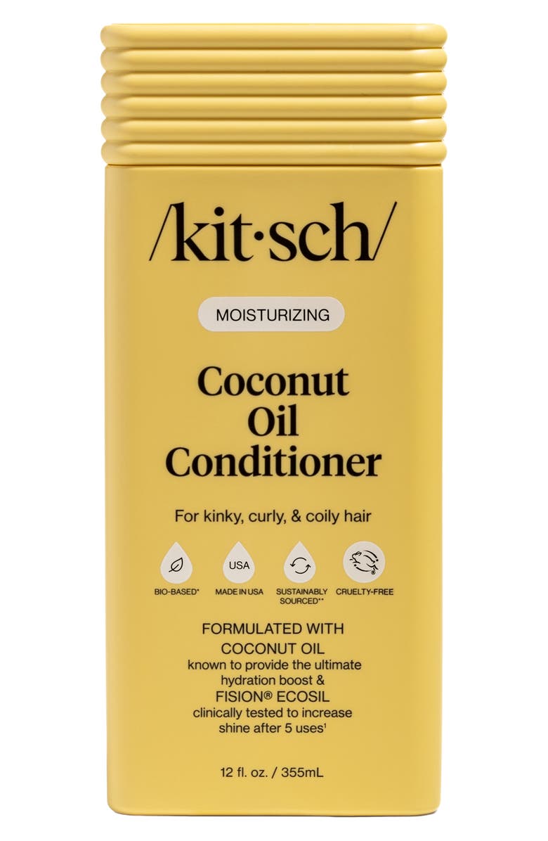 Kitsch Coconut Oil Conditioner for Dry, Damaged Hair, Main, color, 