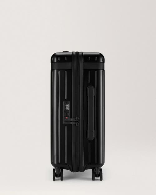 Carl Friedrik The Carry-on Zipped Suitcase In Black/black
