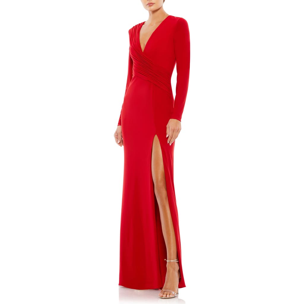 Mac Duggal Gown In Red